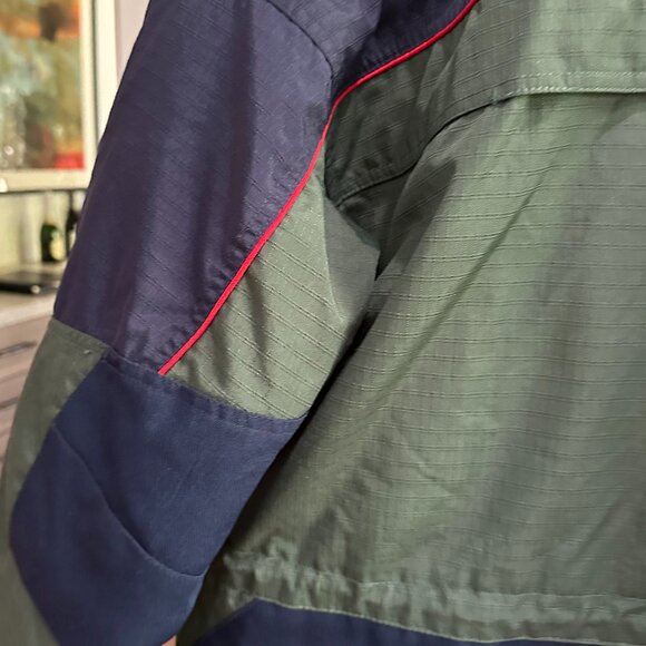 Columbia Tectonite Youth Ski Jacket, 14/16, Like New, Green/Dk Blue, Exc Cond - Picture 10 of 10